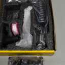 Handheld Bidet Sprayer for Toilet, Handheld Sprayer Kit, Baby Cloth Diaper Sprayer Set for Feminine Wash- Easy to Install - Stainless Steel (Black)