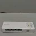 Wall Mounted Toothbrush Holder,UV Toothbrush Holders,No Drilling Wall Mounted Toothbrush Sanitizer Cleaner 4 Slots,Fan Drying Smart & 360s Timer Function for Smart Home Bathroom Accessories.