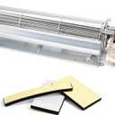 Fireplace Blower Replacement for Desa, FMI, Vanguard, Vexar, Comfort Flame Glow, GA3650 GA3750 GA3750A BK BKT Fireplaces Fan Blower Parts
