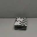 100 Pack Black and White Checkered Flag Party Napkins Disposable Race Car Birthday Party Supplies Racing Car Theme Party Paper Lunch Napkins for Baby Shower Kids Men Party Decorations Favors