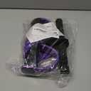 Multifunction Tension Rope, 6-Tube Elastic Yoga Pedal Puller Resistance Band, Natural Latex Tension Rope Fitness Equipment, for Abdomen/Waist/Arm/Leg Stretching Slimming Training (Purple)