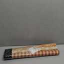 LaRibbons Kraft Christmas Wrapping Paper Rolls with Cutlines, Rustic Christmas Toile/Deer/Snowflakes/Stripe Design for Xmas, Holiday, New Year, 17 Inch  10 Feet-3Roll