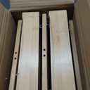 Bamboo Under Sink Organizer Adjustable Height 2 Tier Bathroom Organizer Pull Out Cabinet Storage Kitchen Heave Duty Wood Slide Ou Shelf for Kitchen Bathroom (Black, 2 Packs) (Nature, 2 Packs)