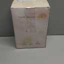 Candle Warmer Lamp Adjustable Timer - Electric Flower Glass Candles Warmers Adjustable Height Dimmable Vintage Base Modern Wax Candles Top Warmers for Small Jar Scented Wax Melts (Amber)