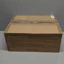 Modern Classic Brushed Nickel Vanity Light Fixture with Grooved Glass Shades, 18.9" L x 9.7" H, Ideal for Bathroom, Corridor, Entrance