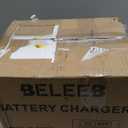 C15 Multiple Voltage Battery Charger 6V 8V 12V 24V Lead-Acid LiFePO4 Lithium Batteries, 15 A Automotive Car Battery Charger and Desulfator for Golf Cart Motorcycle Truck Lawn Mower