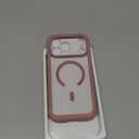 Miracase for iPhone 17 Pro Max Case 6.9" Full-Body Phone Case with Built-in Glass Screen Protector& Full Camera Protector,[Magnetic with MagSafe] Drop Proof 17 ProMax Cover, Light Pink