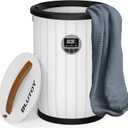 Towel Warmer | Towel Warmers for Bathroom with LED Display | 3 Heating Modes & Adjustable Timer | Auto Shut-Off Safety | Fits 2 40"x70" Towels, Bathrobes, Blankets & More | Ideal for Spa, Hotel, Gym