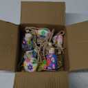 10 PCS Car Air Freshener 8ml Polymer Clay Empty Glass Bottle with Wooden Cap& Rope, Essential Oil Diffuser Perfume Aromatherapy Pendant for Auto Interior Decoration Fragrance Ornament - Random