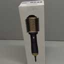 Hair Dryer Brush Blow Dryer Brush in One, 4 in 1 Hair Dryer and Styler Volumizer with Oval Barrel, Professional Salon Hot Air Brush for All Hair Types, Gold