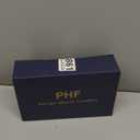 PHF 100% Cotton Waffle Pillow Shams Standard Size, 2 Pack 20" x 26" Soft Skin-Friendly Pillowcases, No Filling, Aesthetic Woven and Breathable Waffle Weave Pillow Case Covers for Bed, Black