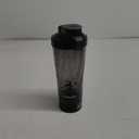 Premium Electric Protein Shaker Bottle, 24 oz Lockable Blender Shaker Bottles, Made with Tritan, BPA Free, USB Rechargeable Mixer Blender Cup for Protein Shakes, Black