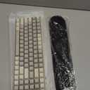 Creamy Mechanical Keyboard Wireless - 100 Keys Hot-Swappable Retro Design, Silent Linear Switches, 3-Mode (BT/2.4G/USB-C), RGB Backlit, 3000mAh, Ergonomic Wrist Rest for Win/Mac Gaming & Typing