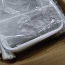 HealSmart 10-Pack Plastic Folding Chair, Portable Chair with Metal Frame, 330lb Capacity, Foldable and Stackable Chairs for Wedding, Party, Picnic, Office, Indoor/Outdoor Dining, White