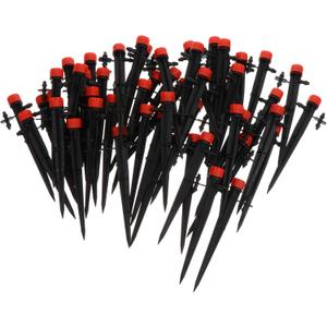 50pcs Adjustable Irrigation Sprinkler Nozzle for Garden Plants Lightweight Drip Irrigation System for Flower and Lawn Maintenance with Adjustable