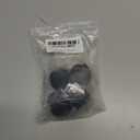 4pcs 1 Inch Swivel Caster Wheels, M6 Threaded Stem Caster Wheels, Heavy Duty Casters, Black Nylon Wheel Replacement for Furniture, Table, Cabinet, Shelf