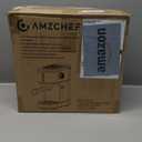 AMZCHEF Espresso Machine with 20 Bar, Professional Espresso Maker with Milk Cream/Steam Stick, Compact Stainless Steel Coffee Machines, 34oz Household Detachable Water tank, Gift for Dad or Mom