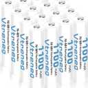 16 Pack Long Lasting Rechargeable AAA Batteries, Leakproof Ni-MH 1.2V Battery,10 Years Shelf Life