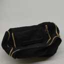 Travel Toiletry Bag, Cosmetic Bag for Women,Large Wide-open and Portable Travel Bag for Toiletries, Makeup Cosmetic Travel Bag with Handle, Black-L