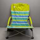 Coleman Utopia Breeze Lightweight Beach Chair with Cup Holder, Comfortable Portable Outdoor Chair with Carry Bag, Supports up to 250lbs, Great for Beach & Yard