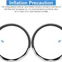 2-PCS 27.5" Self Sealing Bike Tubes 27.5x1.75/2.125 AV32mm Schrader Vavle Super Automatic Repair, Puncture Resistant Inner Tubes Compatible with 27.5 x 1.75 27.5x1.95 27.5x2.1 27.5x2.125 Bicycle Tubes