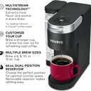 Keurig K-Supreme Single Serve K-Cup Pod Coffee Maker, MultiStream Technology, 4 Brew Sizes, 66oz Dual-Position Removable Reservoir, Black