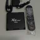 4GB 64GB X96 Max Plus Ultra TV Box Android 11 Amlogic S905X4 2.4G/5GHz Dual WiFi BT4.0 USB3.0 Support AV1 H.265 8K 24fps 4K 60fps HDR Box