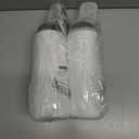 2 x Zhehao Football Gifts, 1 Pack Football Water Bottle with Long Straw and 100pcs Stickers Accessories Stuff for Boys Men Player Lovers(1l, Bpa, Squeeze)