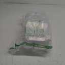 KOMUEE 30 oz 5 Pack Glass Meal Prep Containers 2 Compartments, Glass Food Storage Containers with Lids, Airtight Lunch Box, Microwave, Oven and Freezer Safe, White