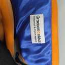 GraduationMall Graduation Doctoral Hood for Nursing PhD Degree Deluxe Doctorate Academic Hood With Gold Piping (Apricot Royal White) (Blue)