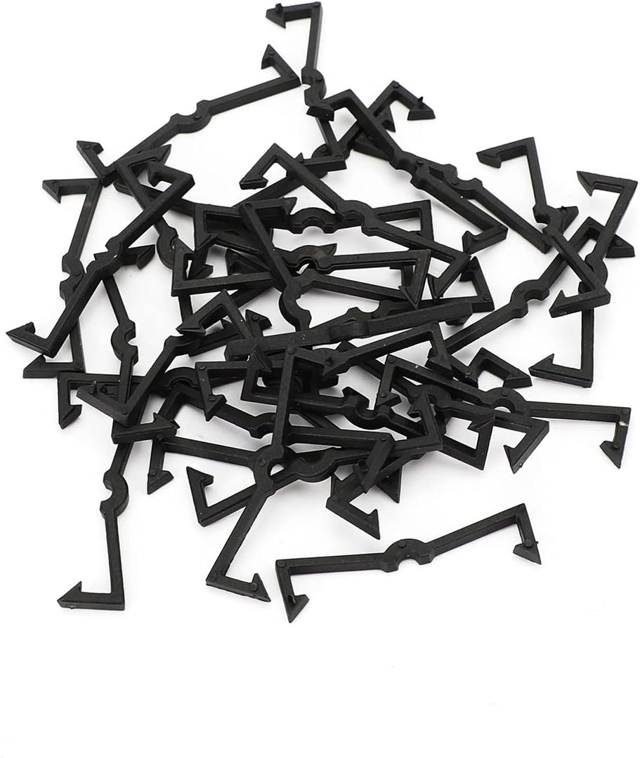 32PCS Retaining Clips Peg Board Locks Hook Plastic Pegboard Retaining Clips