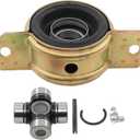 Front Rear Prop Shaft Bearing Carrier and U-Joint for Polaris Ranger RZR Crew S XP 4 570 900 1000