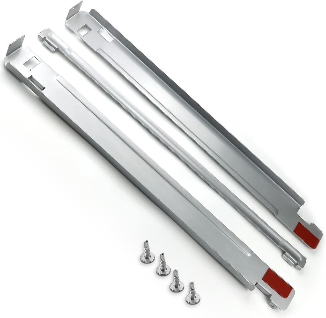 29 Inch Laundry Stacking Kit Chrome Steel Fit for LG 29-in washers and dryers Replacement Parts # Kstk2