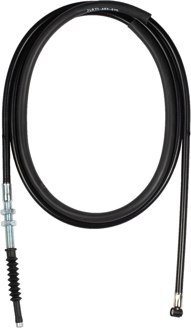 MOTOMASTER Motorcycle Clutch Cable Compatible with Honda GL 1100 Goldwing - D Goldwing faring / 22870-463-670