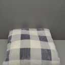Eddie Bauer - Twin Blanket, Reversible Sherpa Fleece Blanket, Buffalo Plaid Bedding, Super Soft Cozy Home Decor (Chrome Grey, Twin) (Chrome Grey/White)