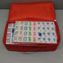 YANMEIYA Pink American Mahjong Tile Set 166 American Mahjong Set 1.6-inch Large Mahjong Tiles and Mahjong Storage Bag