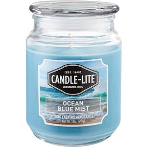 Candle-lite Ocean Blue Mist Candle, 18 oz, Pack of 4