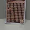 JMS&JMS Fairy Lash Clusters 144 Pcs Natural Cluster Lashes Invisible Band Manga Lashes Super Thin Band Reusable Soft & Comfortable(Fairy,10mm)