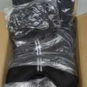 PACEARTH Weighted Vest, 12lb Weight Vest with Reflective Stripe, Body Weight Vests for Women, Men, Weight Loss Workout, Strength Training, Running, Walking, Jogging (Black) 12 LB