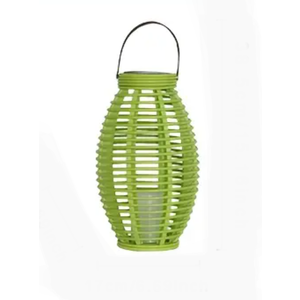 LED Lantern with LED Candle , Garden Lantern for Outdoors, Solar Lights for Outdoors, Includes Solar Module and Battery, Party Decoration