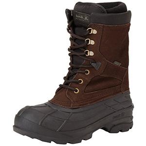 Kamik Men's Nation Plus Snow Boot, Dark Brown, 12 M US
