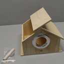 kathson Parakeet Nest Box Bird Nesting House Parrot Breeding Mating Box for Lovebirds Cockatiel Budgie Finch parrotlets-XL