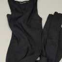 BLACK (SMALL) HAROF KNITTED DRESS
