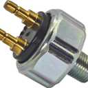 Low Pressure Hydraulic Brake Light Switch Street Hot Rod 45PSI Activation, 1/8" NPT Universal Port Fit for Ford & Mopar Vehicles, Universal Brake Systems