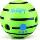 Wobble Giggle Ball for Dogs, Wiggle Ball Dog Toy, Interactive Dog Toys for Small/Medium/Large Dogs, Fun Giggle Sounds When Rolled or Shaken Perfect Dog Gift-5.51 inch Set Of 5