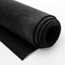 YOUEON 2 Pcs 36"x72" Large Black Felt Fabric for Crafts, 2mm Thick Soft Felt Sheets by The Yard for Arts and Crafts, Sewing, Padding, DIY Projects, Nonwoven Patchwork, Durable & Easy to Cut