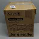 SereneLife Counter Towel Warmer Bucket - with Customized Fragrance for Spa and Bathroom, Luxury Towel Heater, Auto Shut off, Fits 1 large Towel, Blanket, Bathrobe, PJs (Black)