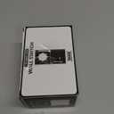 Ceiling Fan Wall Switch, 3-Speed Fan Light Wall Control, 110VAC, 60Hz, 2.5A, Single Pole, Neutral Wire Required, White