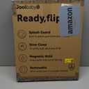 Quick Flip Elongated Toilet Seat with Built-In Potty & Splash Guard for Toddler Training, Slow Close - Jool Baby