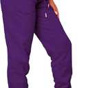 Waitfairy Sweatpants Women - Joggers for Women High Waist Baggy Sweat Pants for Womens Joggers Workout Gym Clothes for Woman (Purple, XS)
